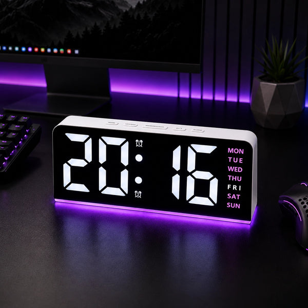 7'' LED Digital Alarm Table Clock