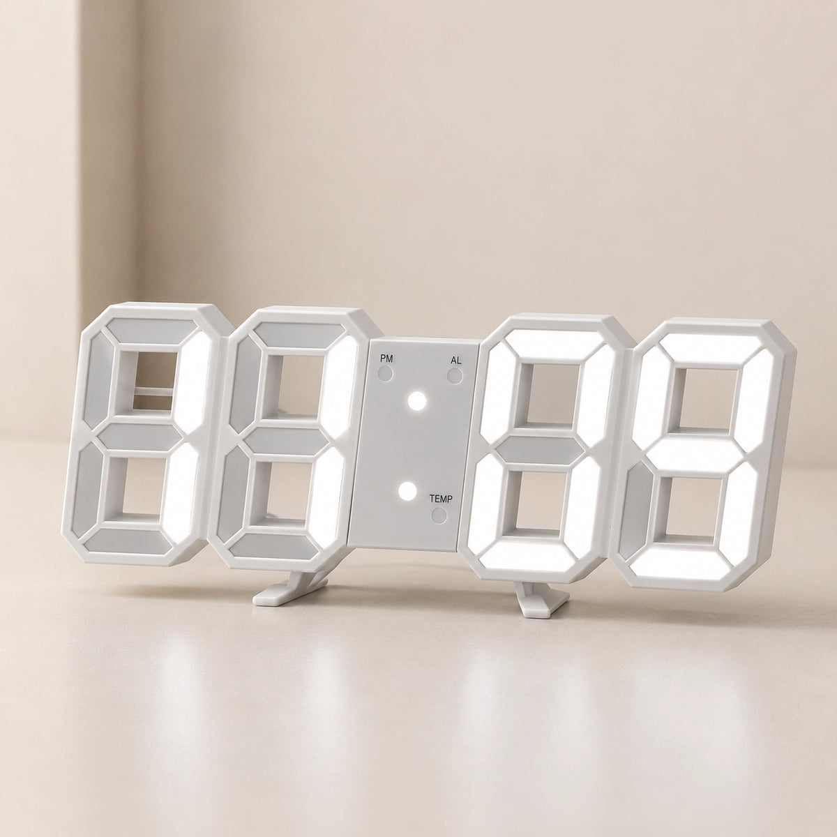 3D LED Digital Clock