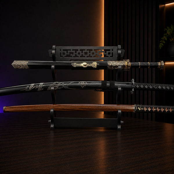 Wooden Katana Display Rack